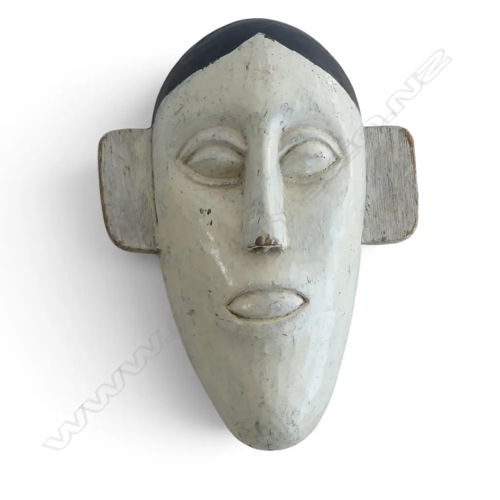 2 AFRICAN WALL MASKS L.280mm Image 1++