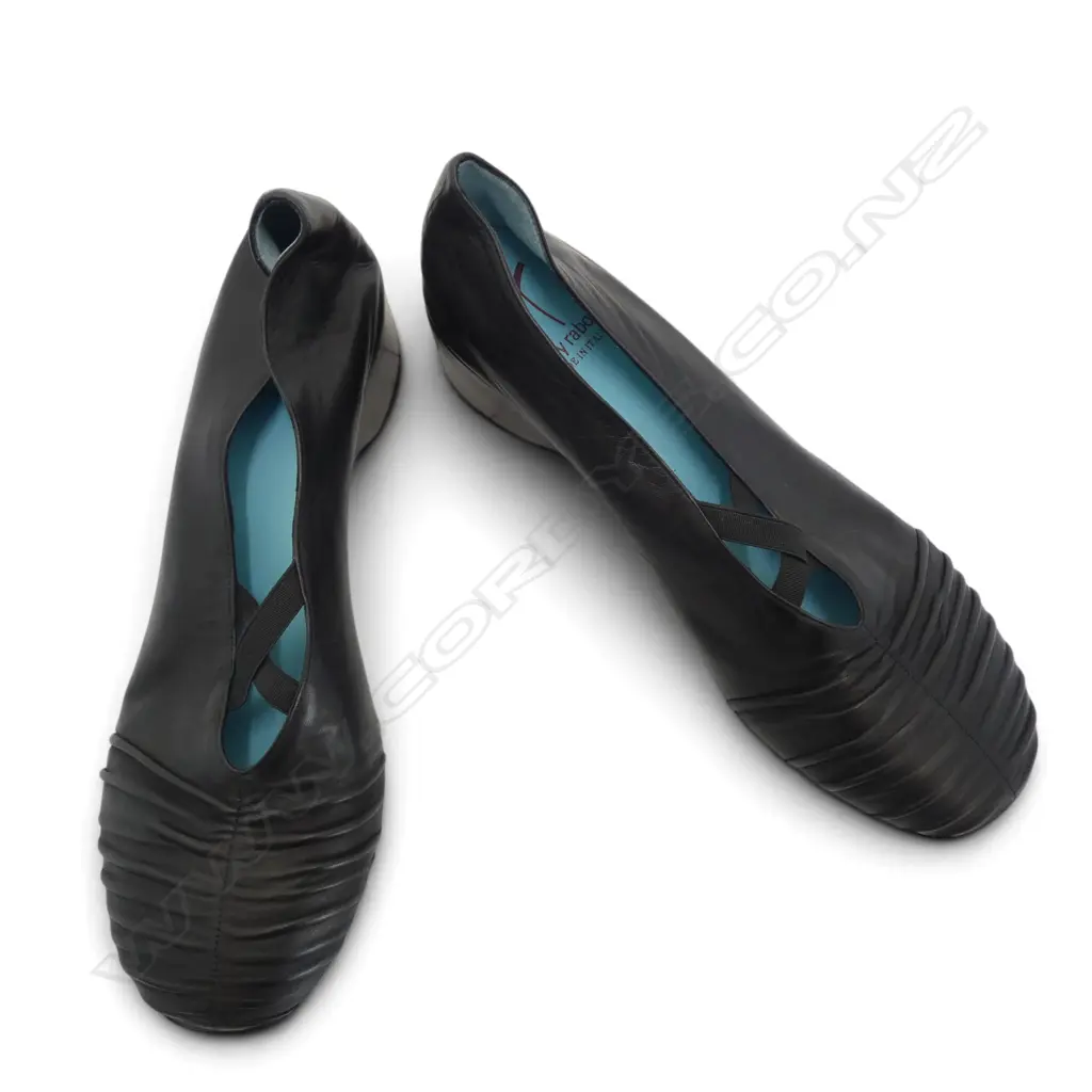 PR THIERRY RABOTIN SHOES, SZ 41, BLK LEATHER, EX SCARPA, unused condition, dust bag Image 1++