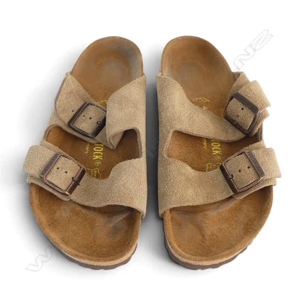 PR STONE COLOURED BIRKENSTOCKS, SZ40, women's 9, men's 7, new Image 1++