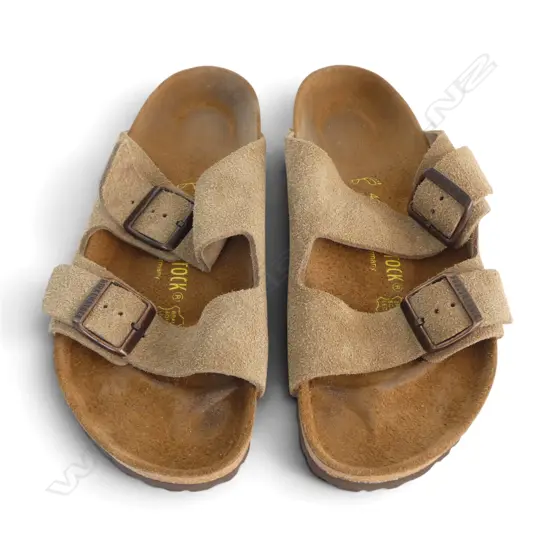 PR STONE COLOURED BIRKENSTOCKS, SZ40, women's 9, men's 7, new