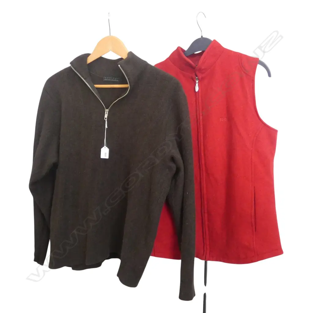 MERINO POSSUM JUMPER size XL & N.Z. WOOL JACKET Image 1++