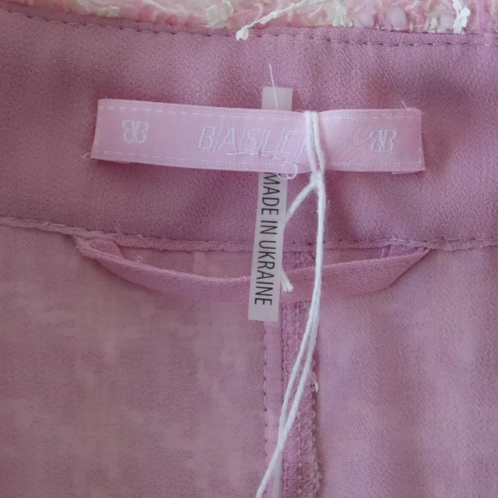 TRELISE COOPER SZ L BUSTLE SKIRT & PINK BASLER JACKET SZ F42, unworn condition Image 1++