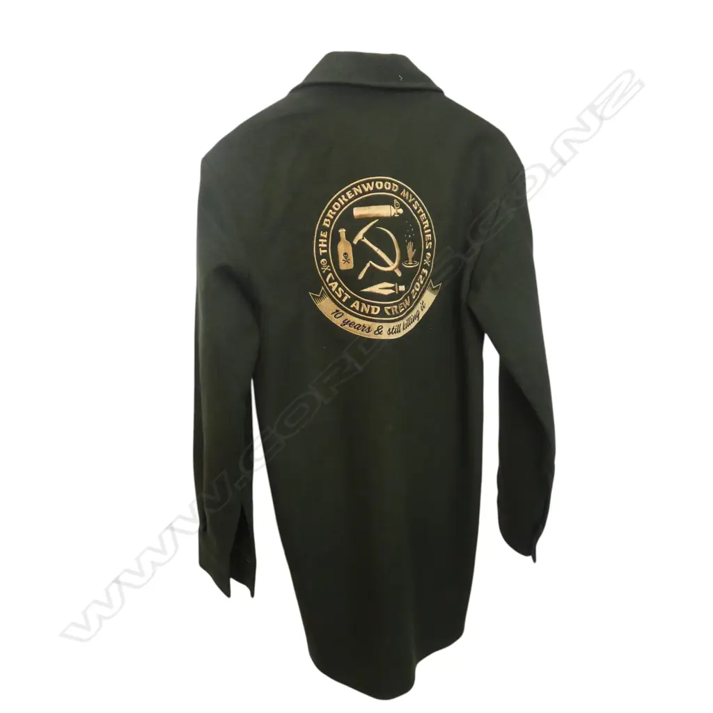 THE BROKENWOOD MYSTERIES CAST & CREW 2023 SWANDRI JACKET size XS Image 1++