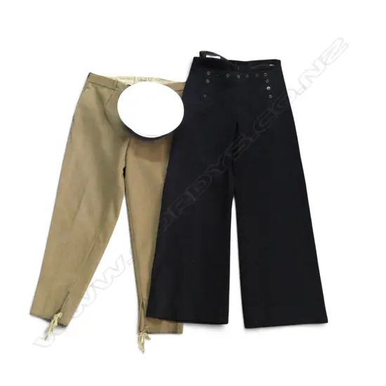 PR N.Z. ARMY & NAVAL PANTS + SAILOR'S CAP