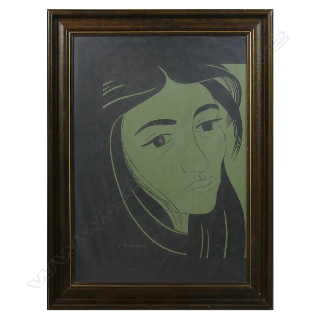E. Mervyn Taylor (NZ.1906-64) 'Mai', Image 1++