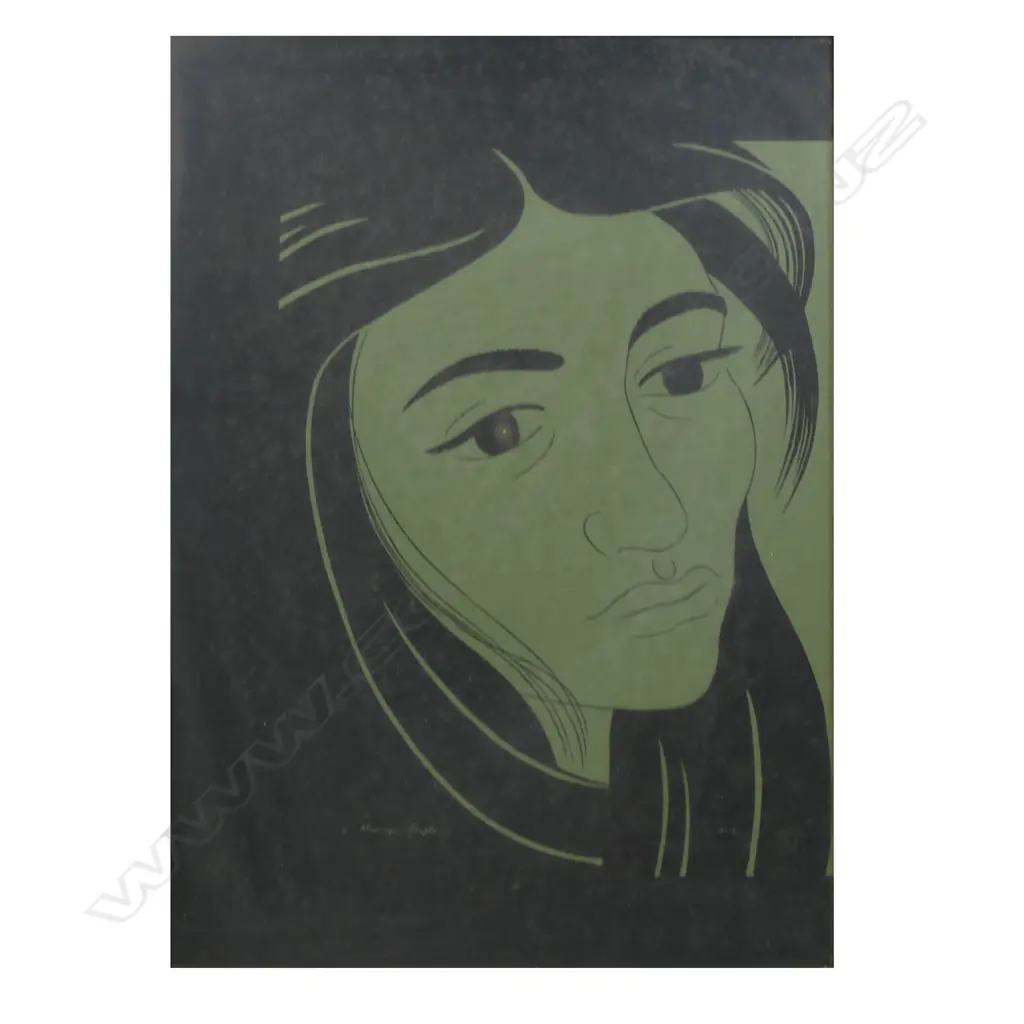 E. Mervyn Taylor (NZ.1906-64) 'Mai', Image 1++