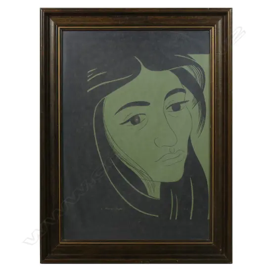 E. Mervyn Taylor (NZ.1906-64) 'Mai',