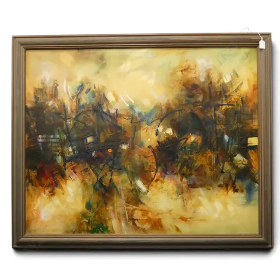 TONY RICE, UNTITLED, OIL ON BOARD, 785x980mm