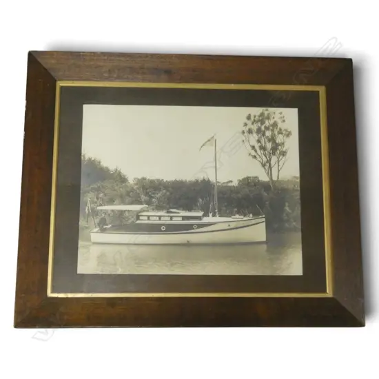 LG FRAMED PHOTOGRAP OF THE 'KIRITA' 440x550mm