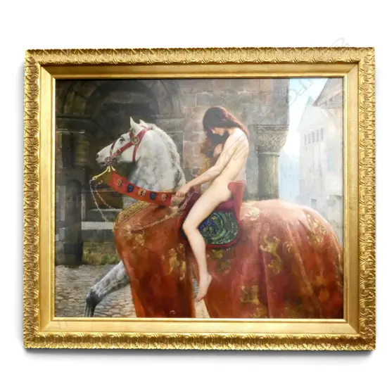 DIGITAL PRINT OF JOHN COLLIER 'LADY GODIVA' (1897) 625x750mm