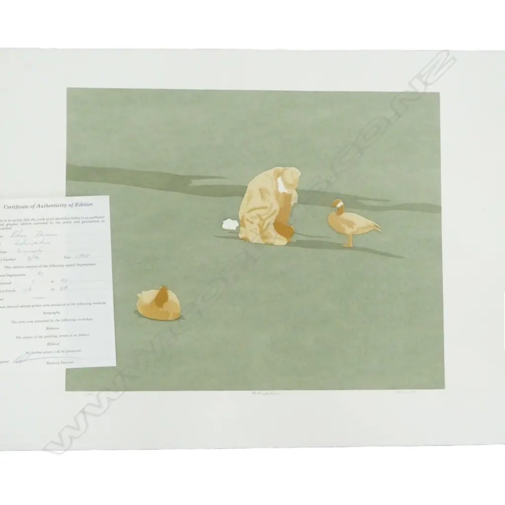 COLLECTION OF 5 NUMBERED SCREEN PRINTS SIGNED REBECCA DAWSON Image 1++