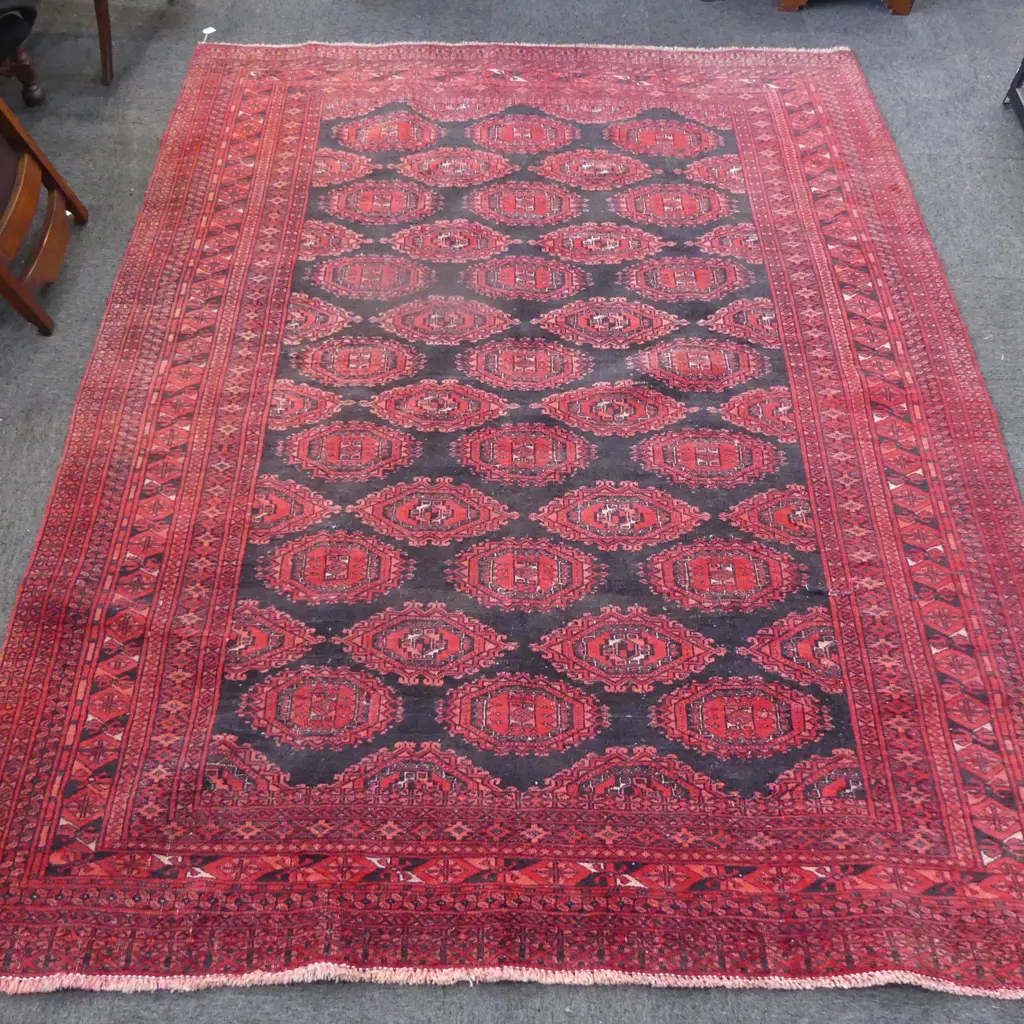 HAND KNOTTED ALL WOOL RUG 2600x2000mm Image 1++