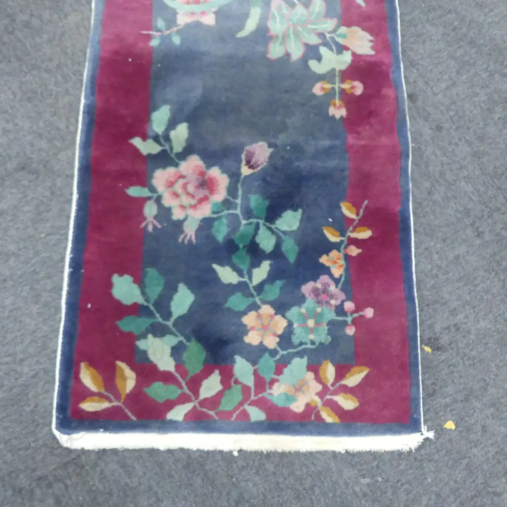 HAND KNOTTED ORIENTAL RUG 1200x600mm Image 1++