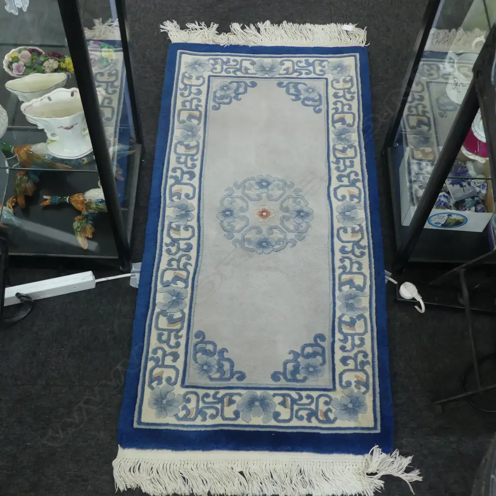 ORIENTAL RUG, THICK TUFTED PILE 1450x620mm (INCL. TRIM) Image 1++