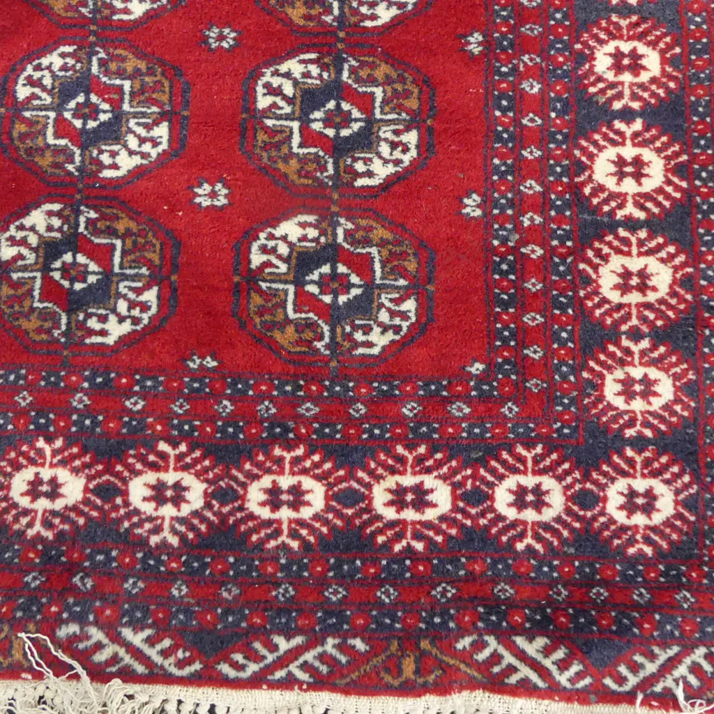HAND KNOTTED WOOL PILE RUG 1960x1220mm Image 1++