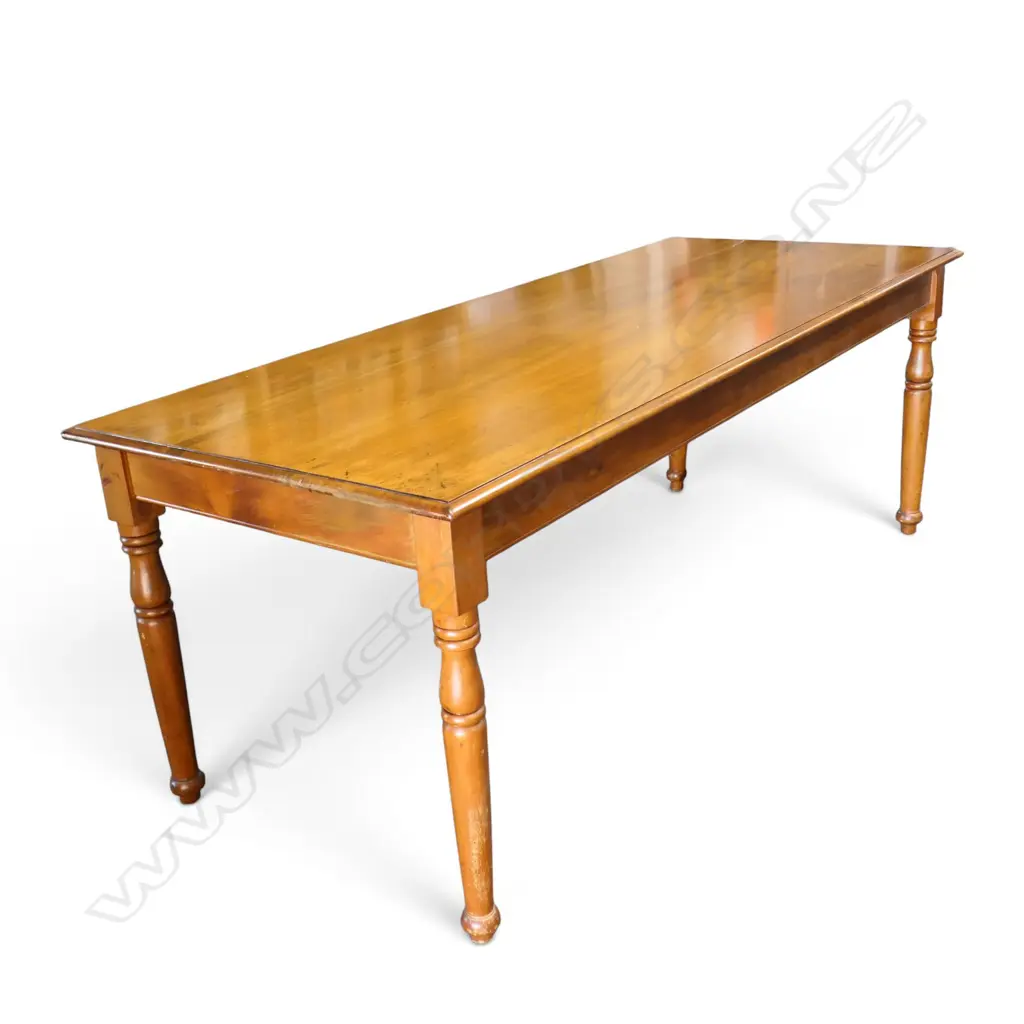 ANTIQUE WOODEN DINING TABLE 2100x850x770mm Image 1++