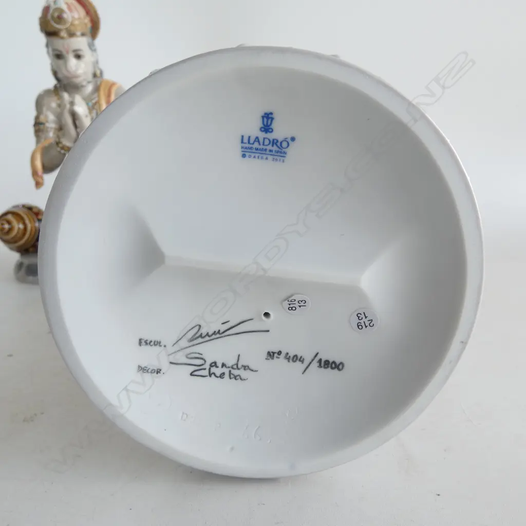 LLADRO 'LAKSHMAN AND HANUMAN' FIGURINES w. box H.470mm Image 1++