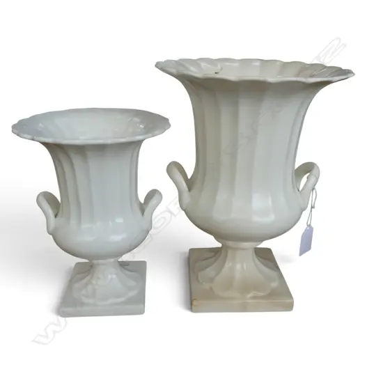2 BESWICK VASES H.250mm