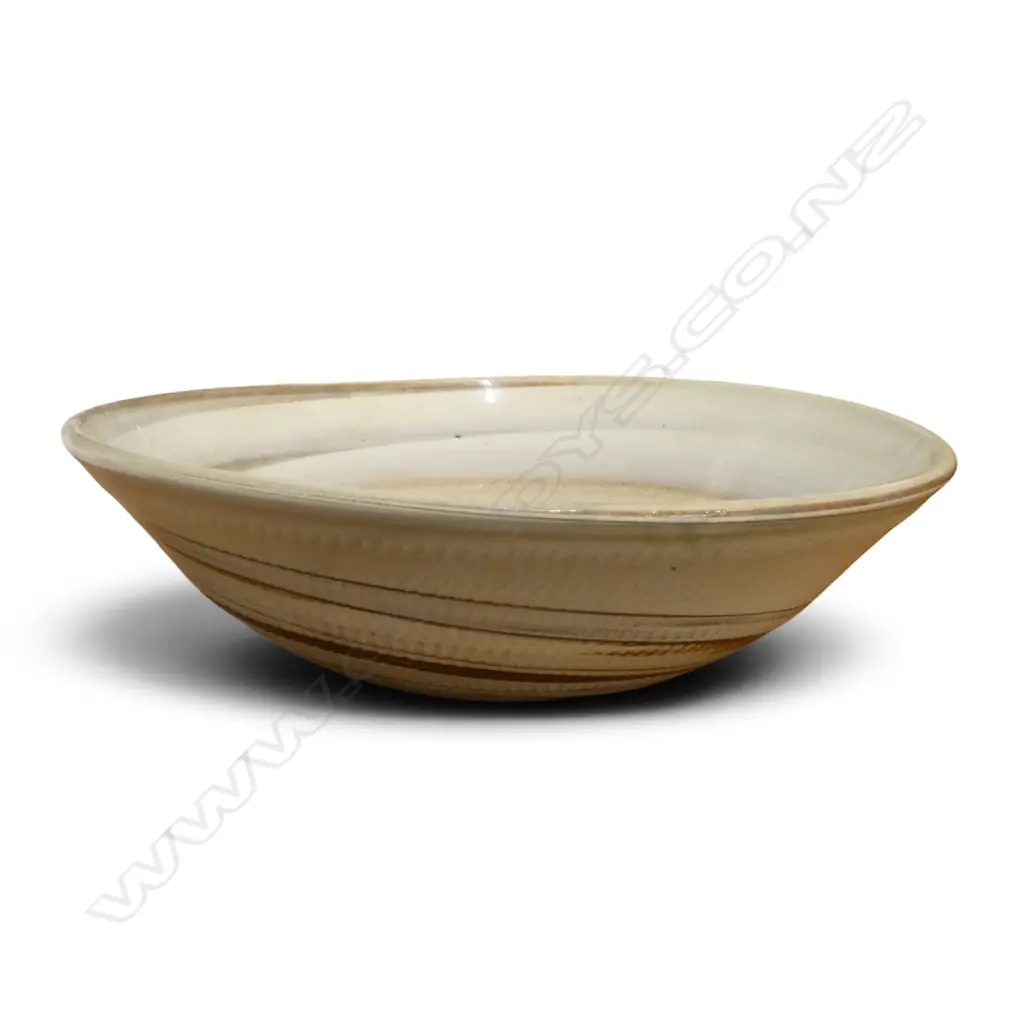ROSS MITCHELL ANYON STUDIO POTTERY BOWL 285mm dia Image 1++