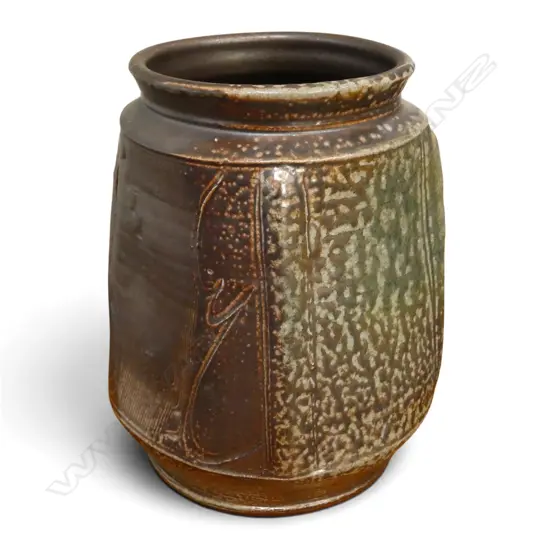 PETRA MEYBODEN SALT GLAZED VASE H.220mm