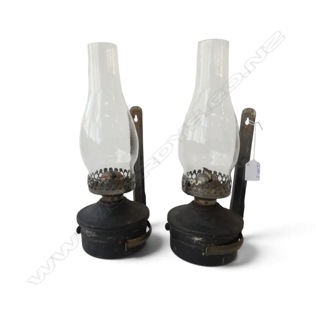 2 KEROSENE LANTERNS H.320mm Image 1++
