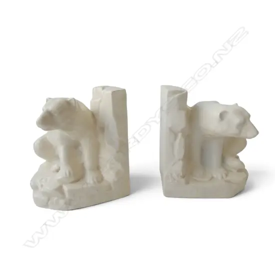 PR POLAR BEAR BOOKENDS faults H.135mm