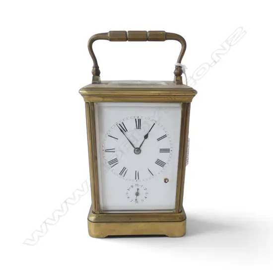 FRENCH CARRIAGE CLOCK H.150mm