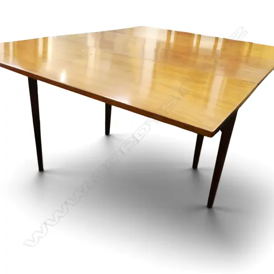MAHOGANY DROP SIDE TABLE 1740x1310x735mm (WIDTH OF CENTER LEAF 590mm)
