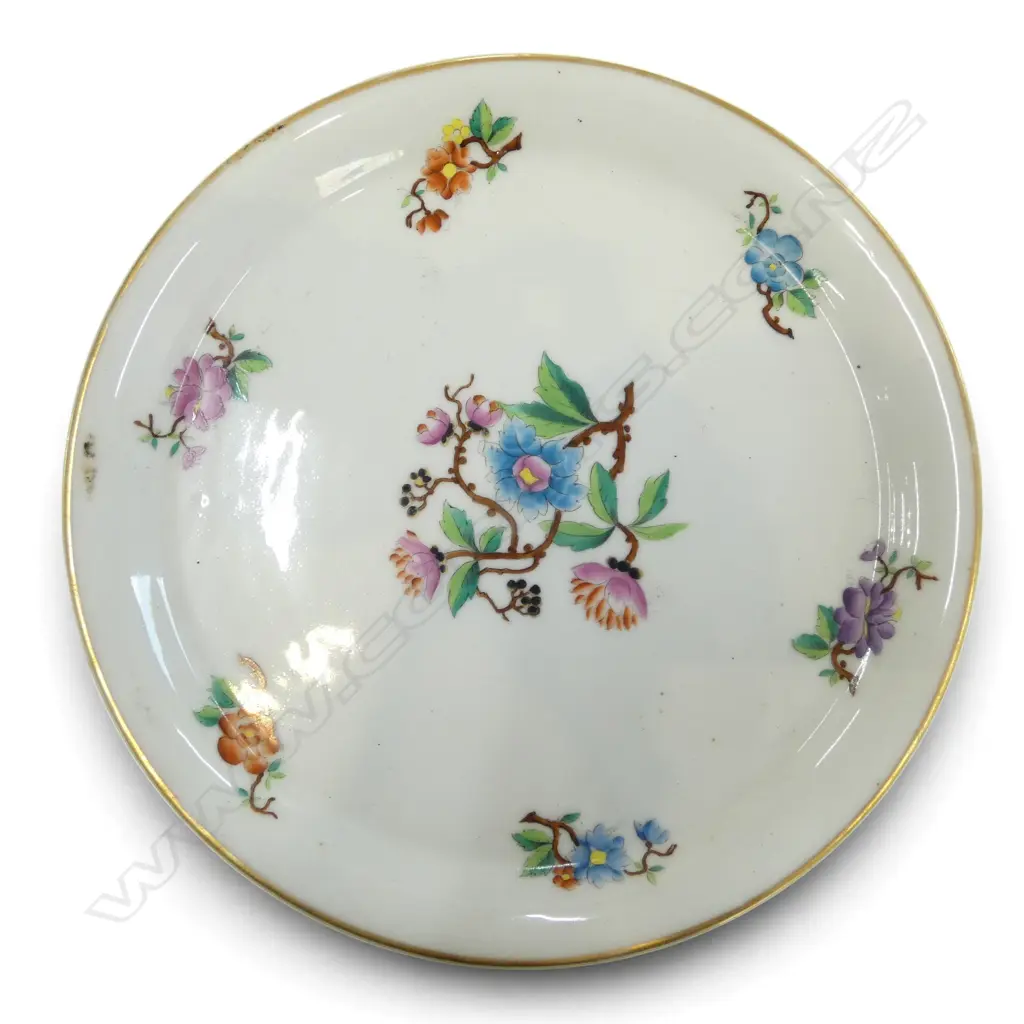 ANTIQUE DINNER SET, FLORAL DECORATION Image 1++