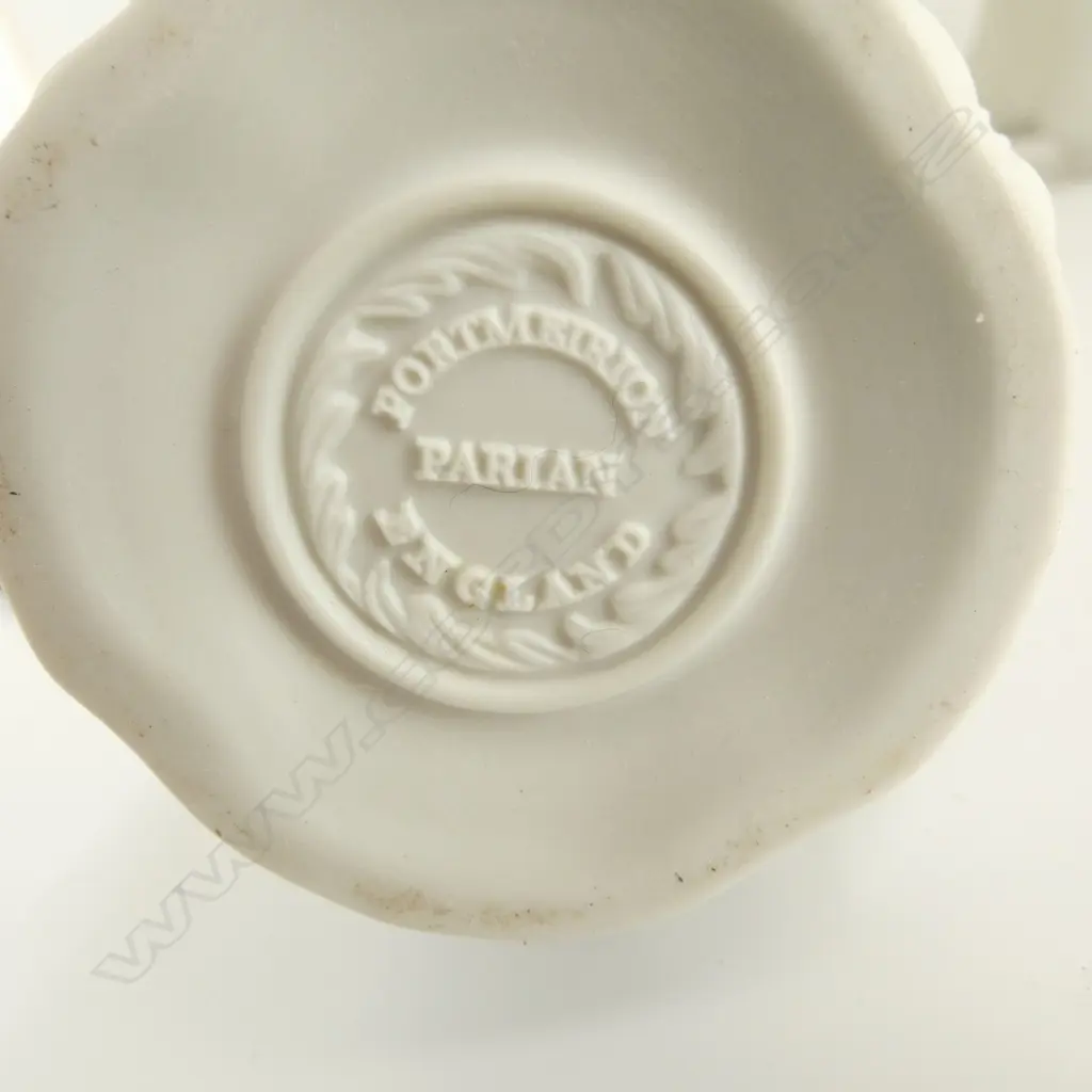 COLLECTION OF 7 STAFFORTSHIRE BLANC DE CHINE FIGURE JUGS H190 TALLEST 100MM SMALLEST Image 1++