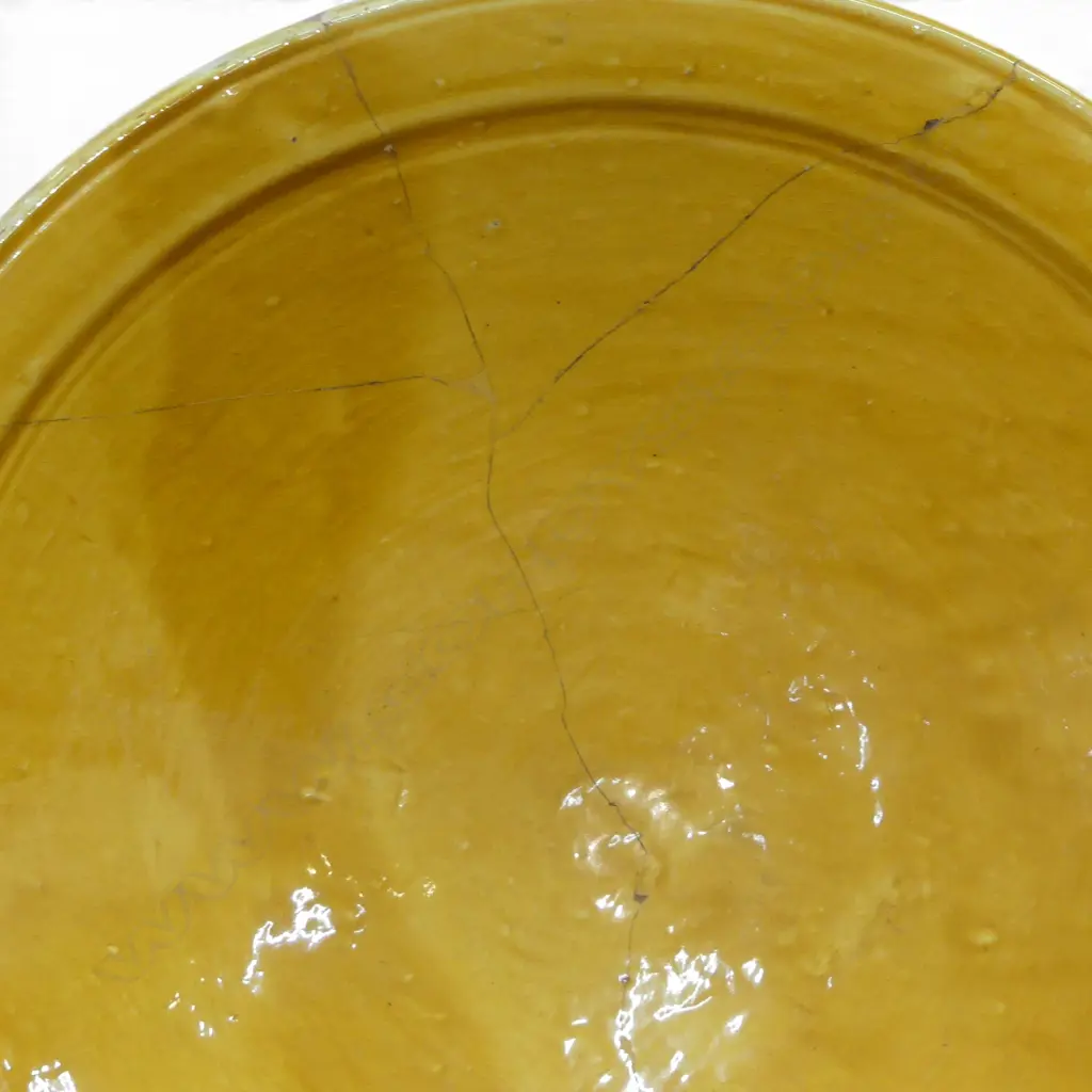 LG POTTERY PLATTER faults, on stand Dia.490mm Image 1++