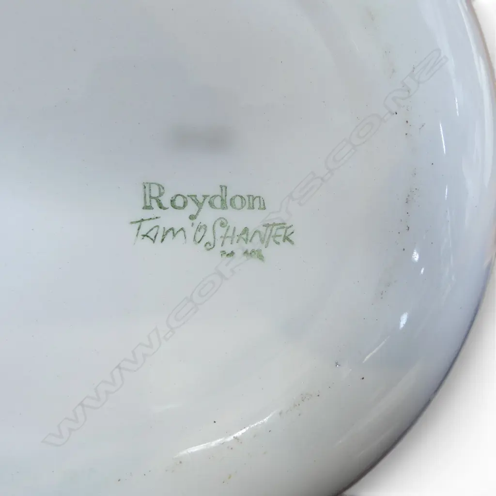 ROYDON CROWN LYNN TAM 'OSHANTER PART DINNER SET Image 1++