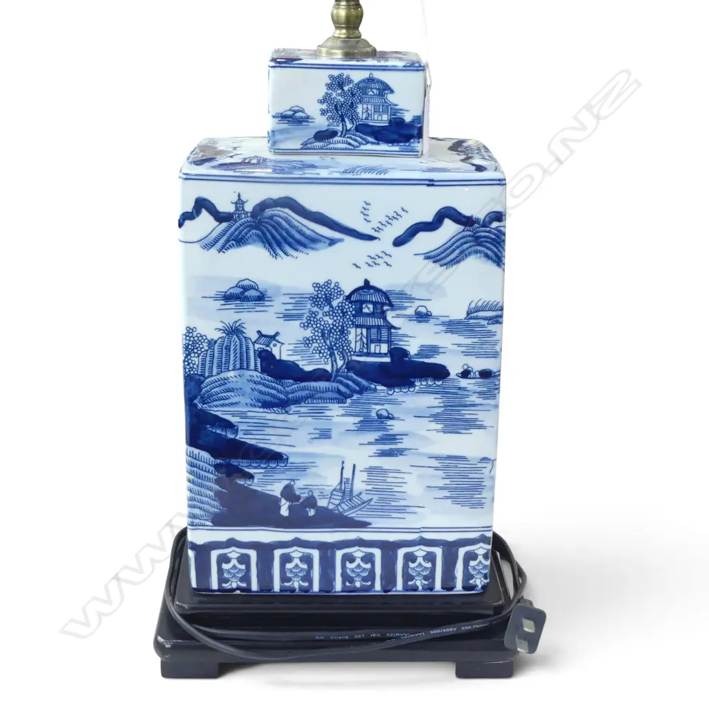 ORIENTAL B/W LAMP (NO SHADE) H.680mm Image 1++