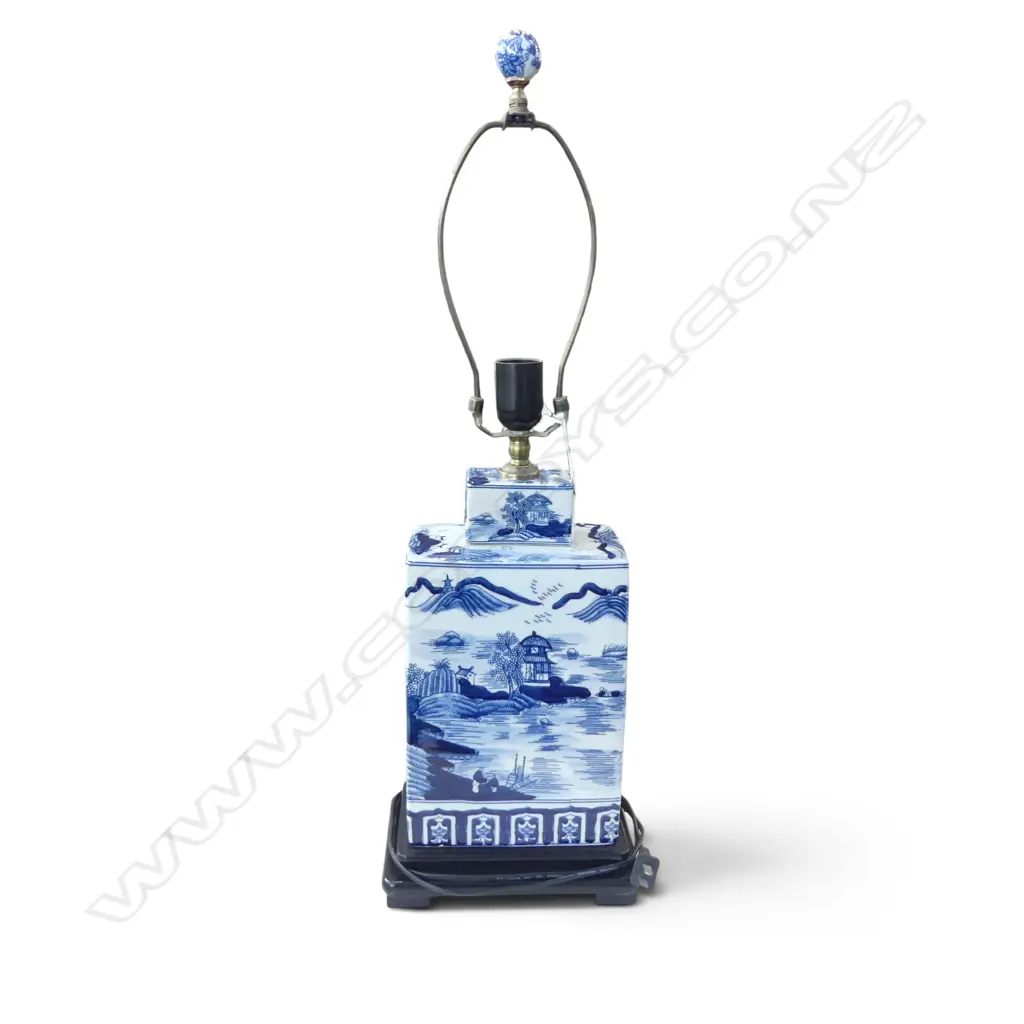 ORIENTAL B/W LAMP (NO SHADE) H.680mm Image 1++