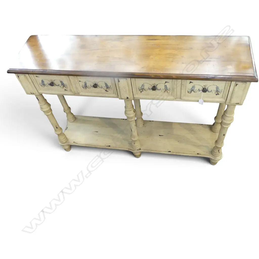 CONSOLE HALL TABLE W. DRAWERS L1200 H870MM Image 1++