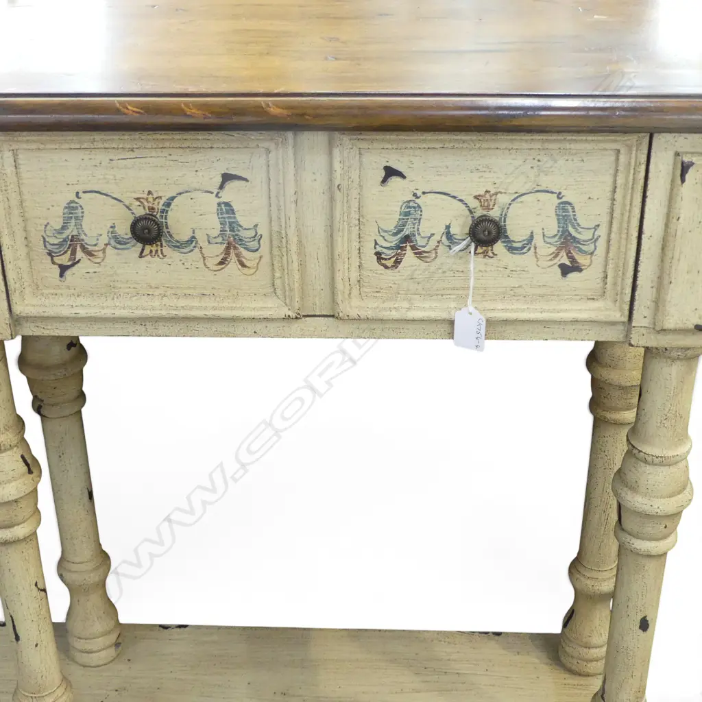 CONSOLE HALL TABLE W. DRAWERS L1200 H870MM Image 1++