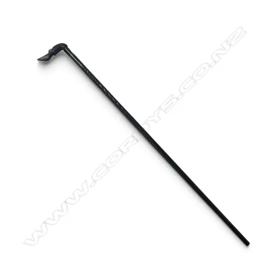 HARDWOOD CARVED LADIES CANE L730MM