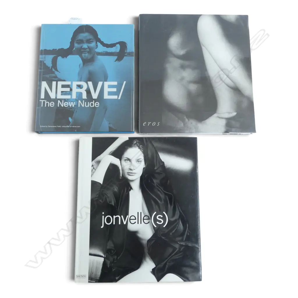 3 EROTIC PHOTOGRAPHY BOOKS Image 1++