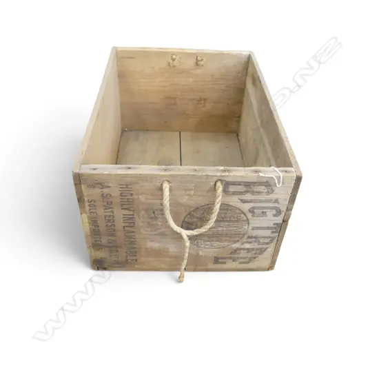 WOODEN BIG TREE CRATE 530x280x260mm