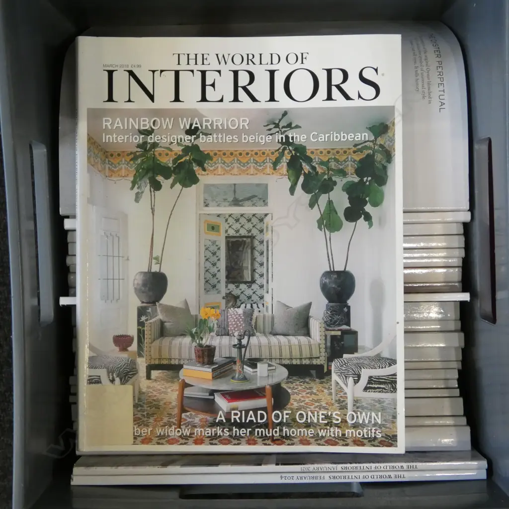 WORLD OF INTERIORS MAGAZINES Image 1++