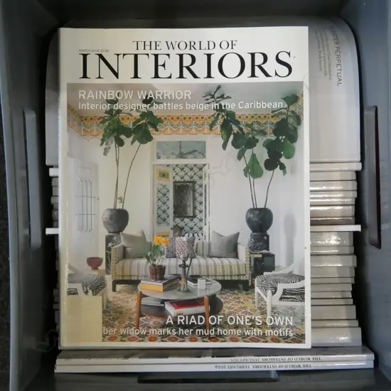 WORLD OF INTERIORS MAGAZINES