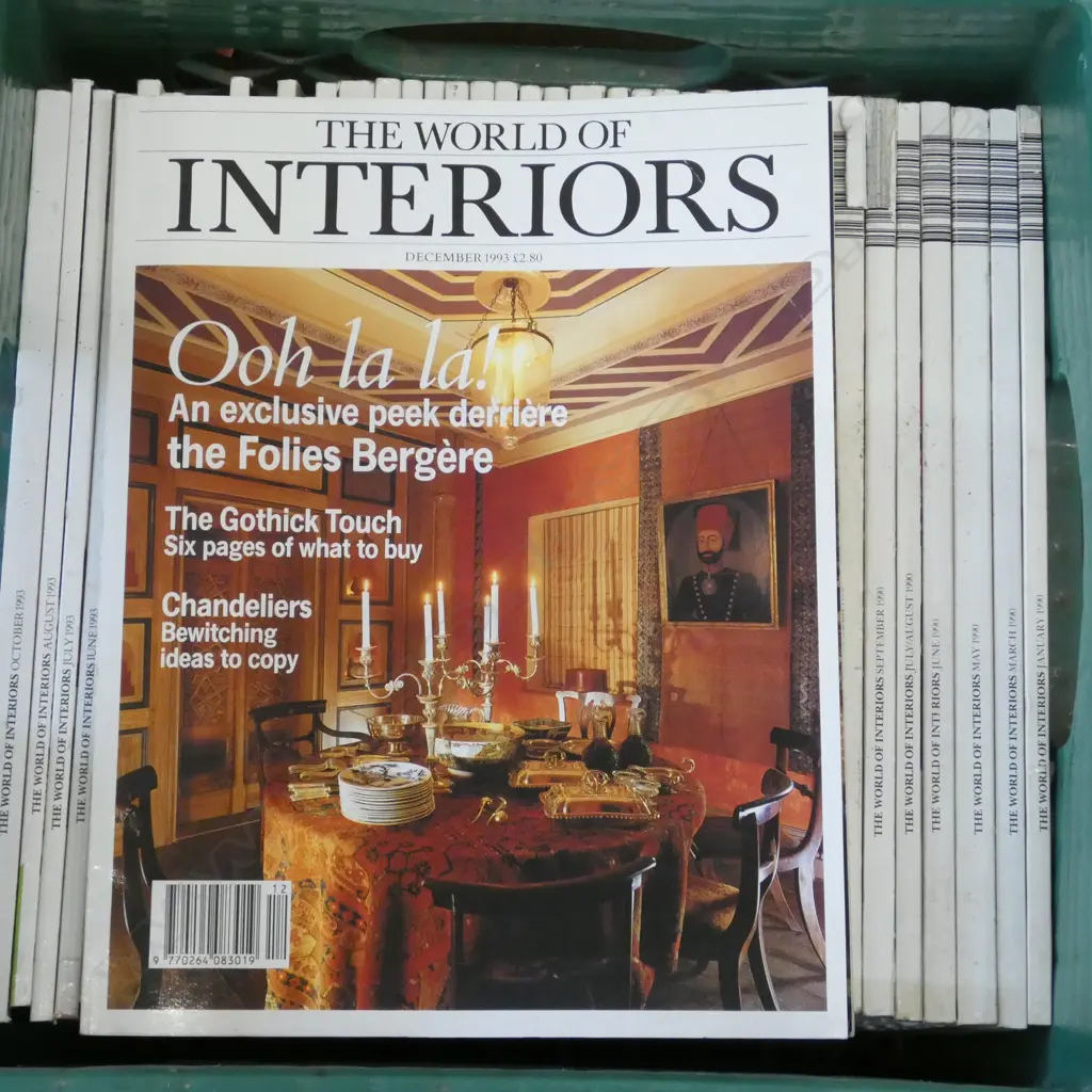 WORLD OF INTERIORS MAGAZINES Image 1++