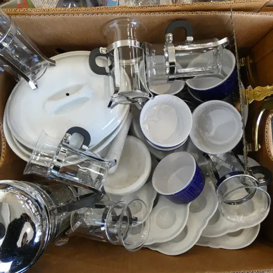 ASST. KITCHEN WARE; EMILE HENRY RAMEKINS, APILCO ETC