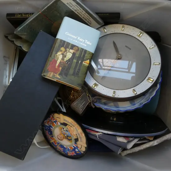 ASST. CHINA, CLOCKS ETC