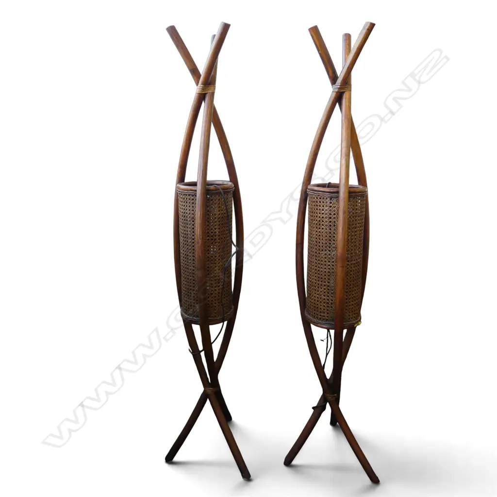 PR CANE FLOOR LAMPS H.1630mm Image 1++