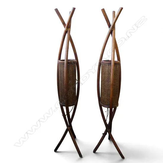 PR CANE FLOOR LAMPS H.1630mm