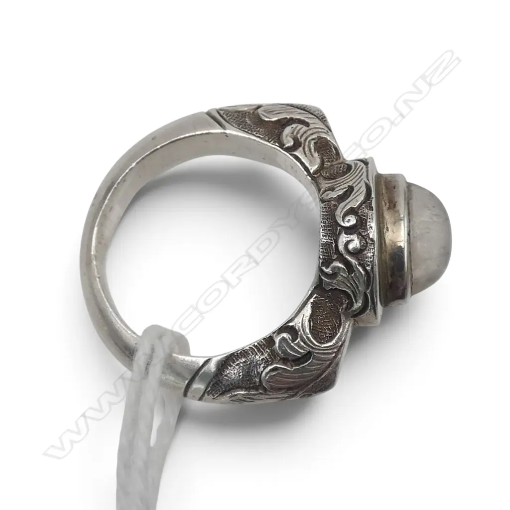 925 SILVER RING, 11.7gms SIZE O Image 1++