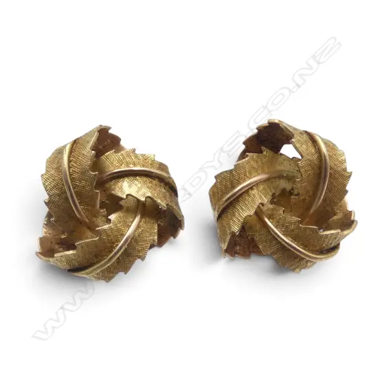PR GOLD EARRINGS (TESTING 14.5CT) 6.8gms
