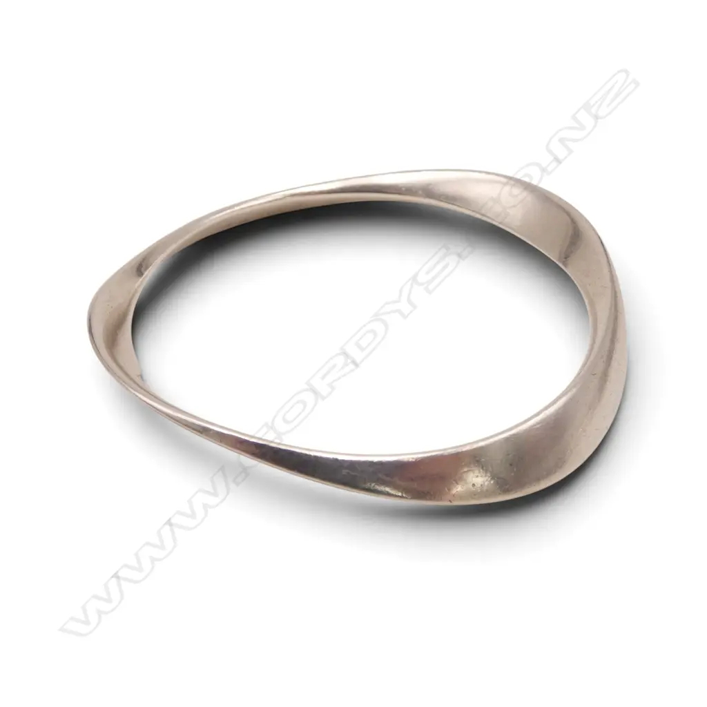 SILVER BANGLE 42gms Image 1++