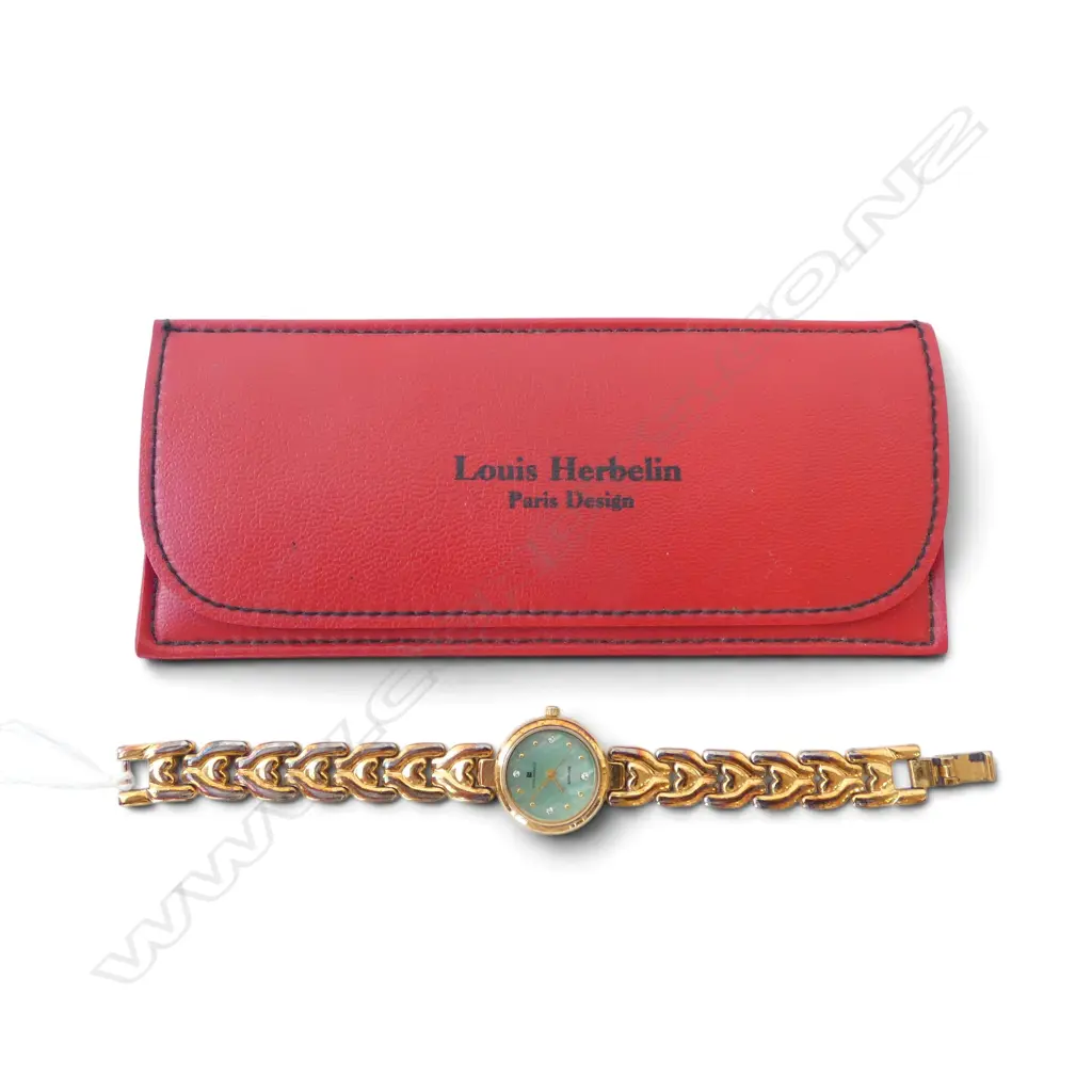 LOUIS HERBELIN GP WRIST WATCH + CASE Image 1++
